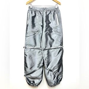 NWOT Anthropologie x Stella Nova Metallic Joggers size 27